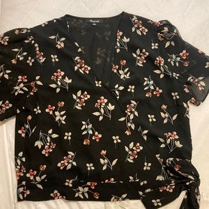 Madewell wrap top